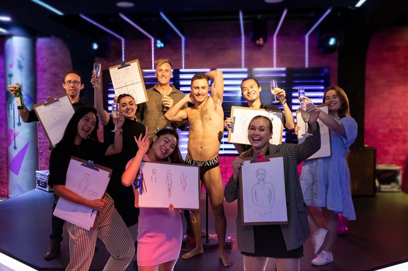 Madame Tussauds Sydney x Darlinghurst Life Drawing