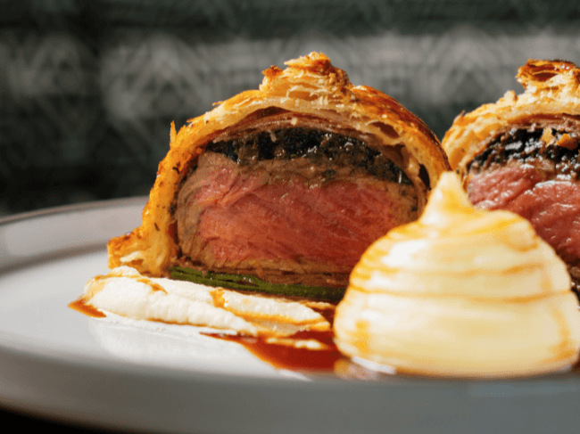 $65 Beef Wellington Wednesdays