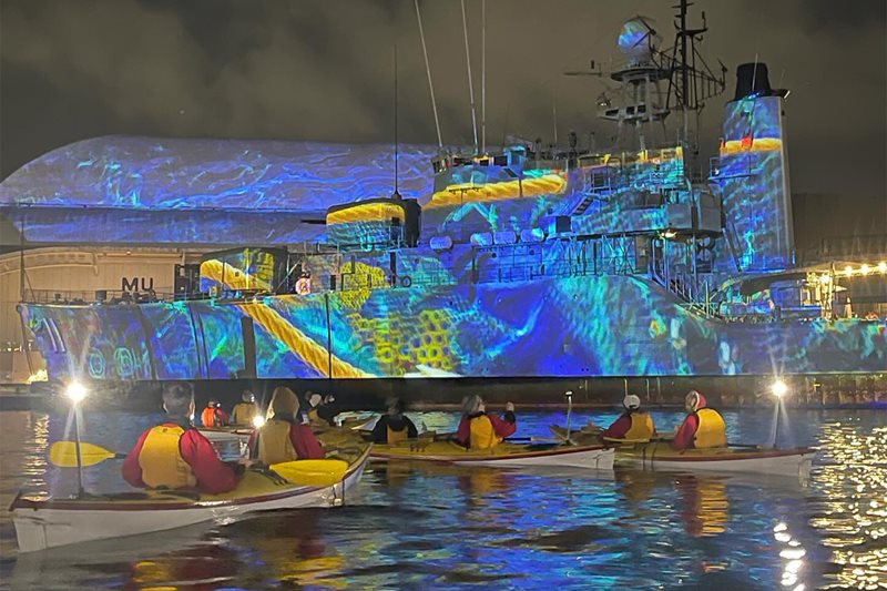 Vivid Sydney Night Guided Kayak Tours 