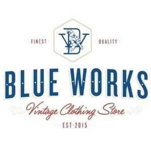 Logo Blue Works Vintage Clothing Store