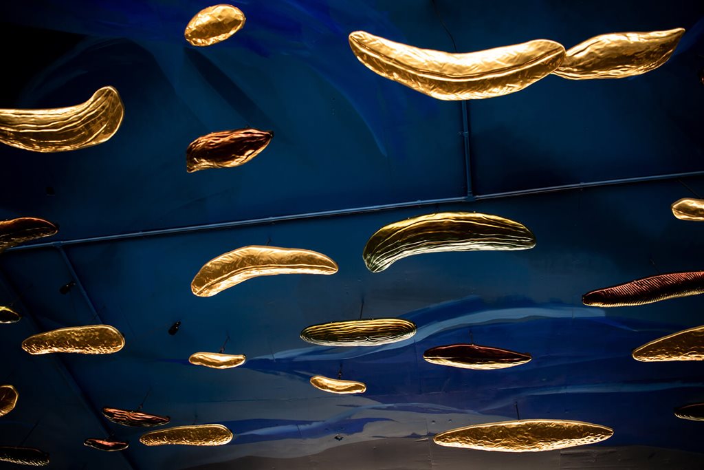 Stargazing Through Art: Jacob Nash’s Celestial Tapestry at Pier Street Underpass