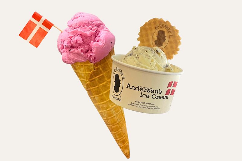 Junior Scoops at Andersens of Denmark Ice Cream