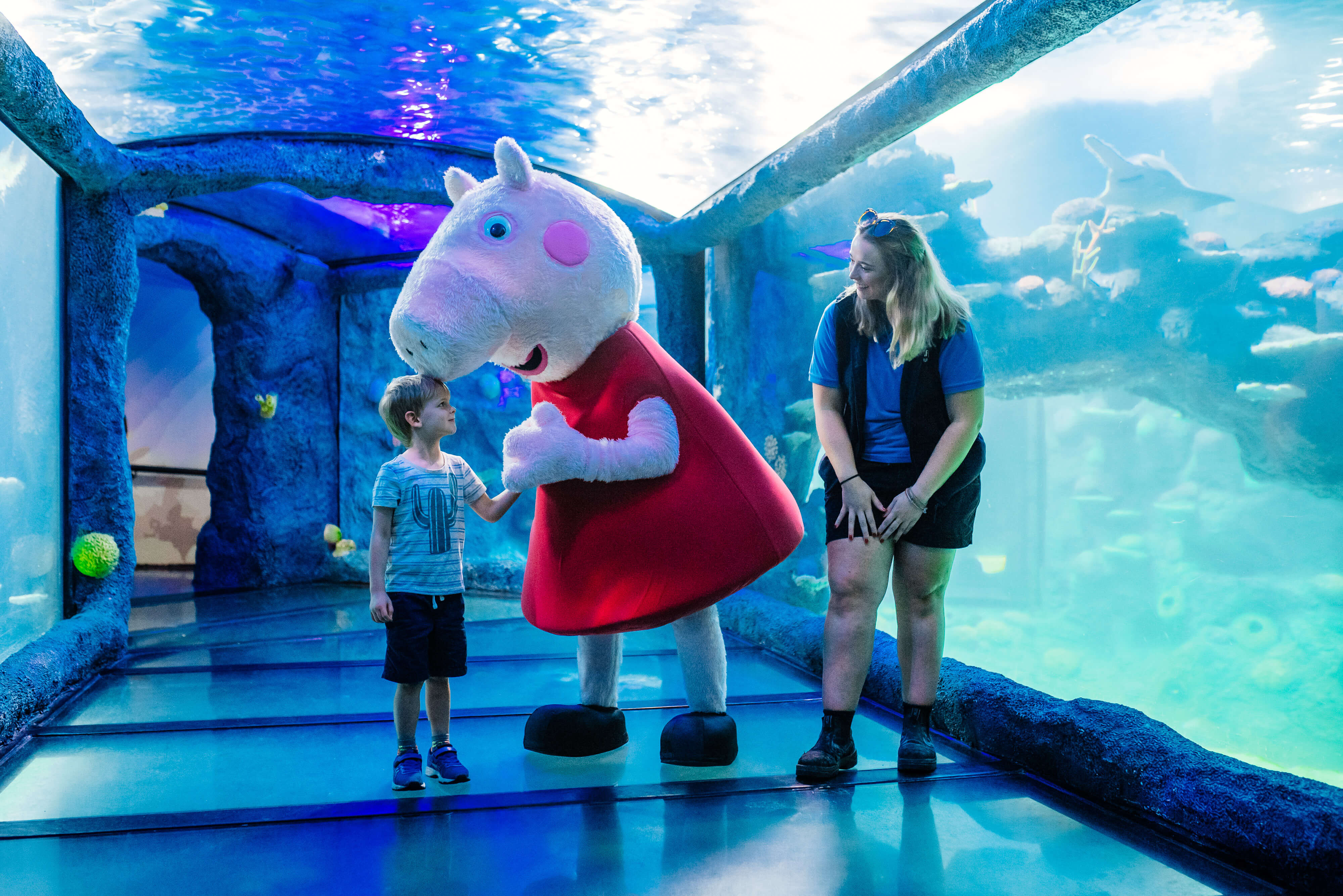 Join Peppa Pig on her Aquarium Adventure at SEA LIFE Sydney! Darling