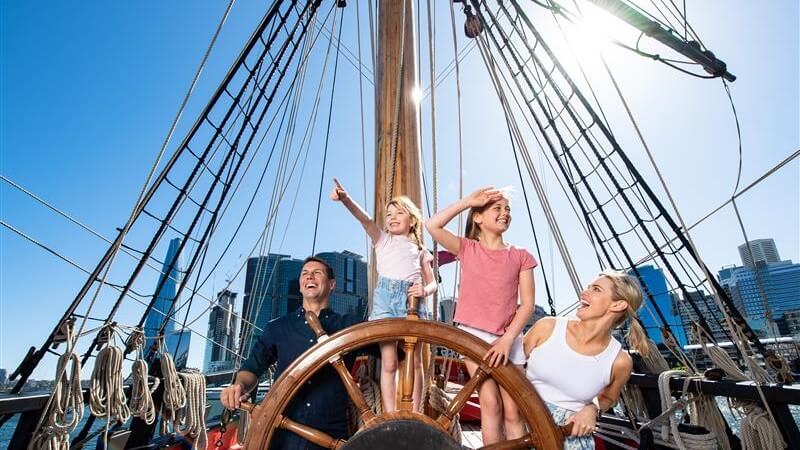 Chart a course for family fun this Spring School Holidays