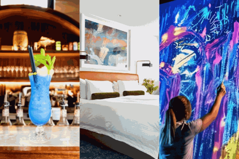 Paint, Sip & Win: Pumphouse's Vivid Cocktail & Art Experience