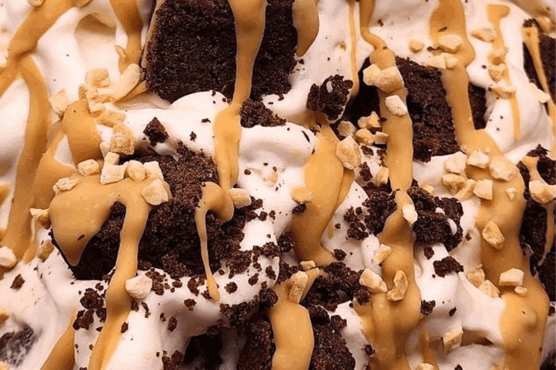 Gelatissimo New Limited edition Peanut Butter Brownie
