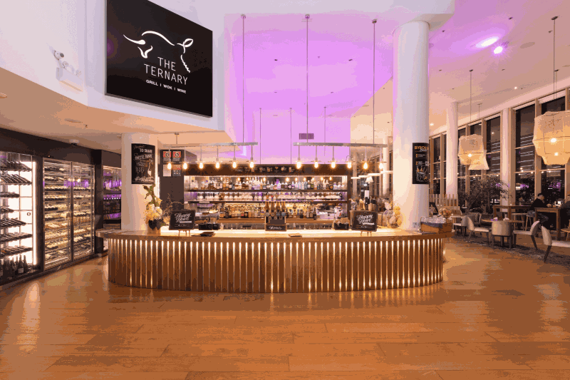 Happy Hour at the Ternary Bar