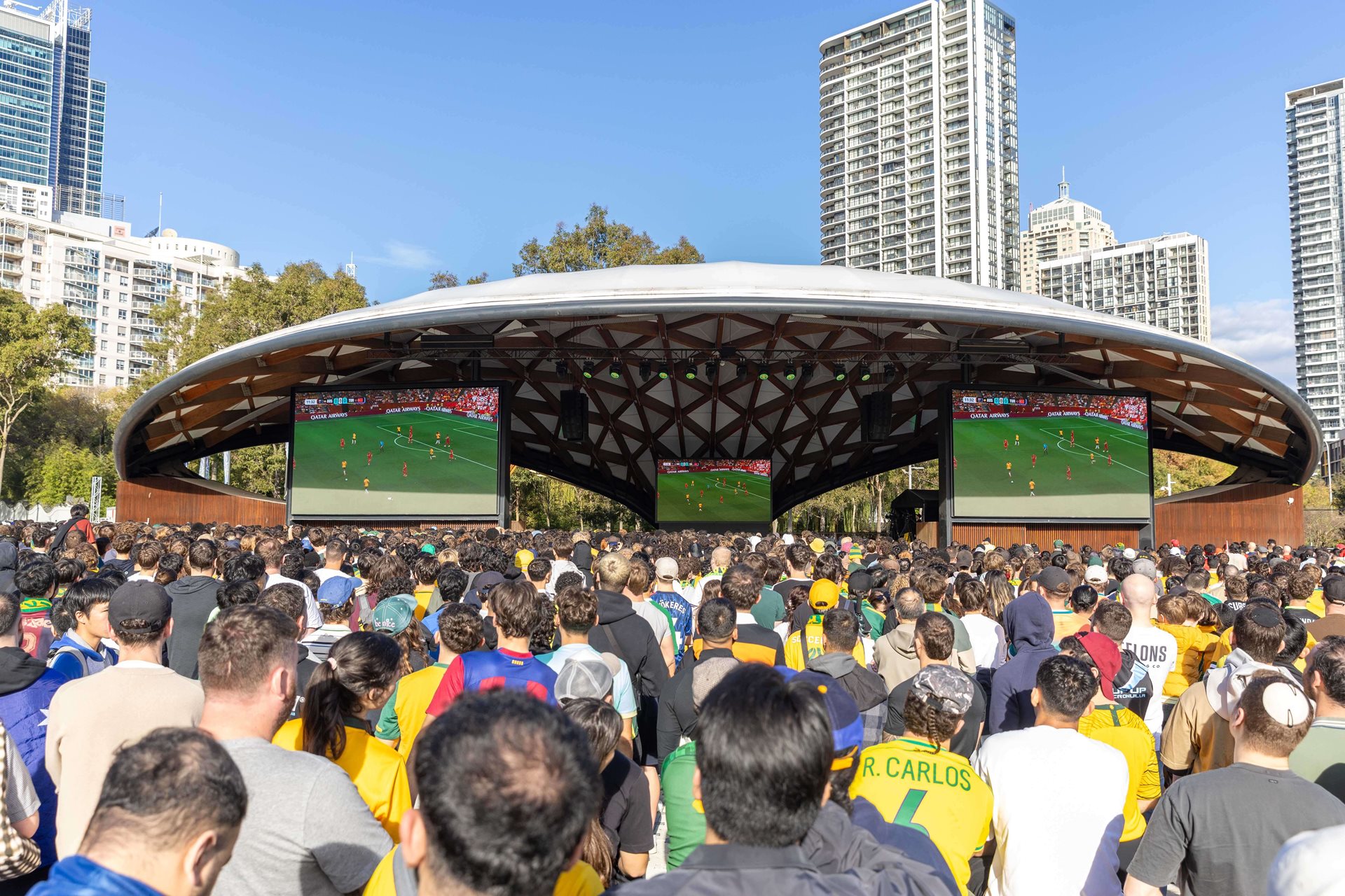 World Cup Live Site Tumbalong Park