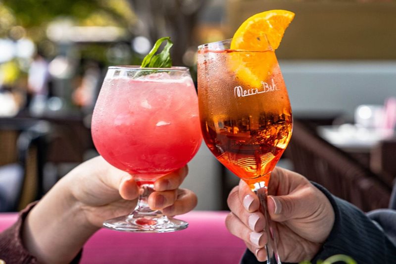 Happy Hour at Mecca Bah