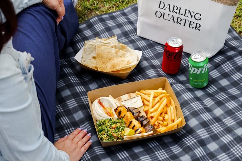 Vivid Sydney Picnic Packs by Beirut Street Food