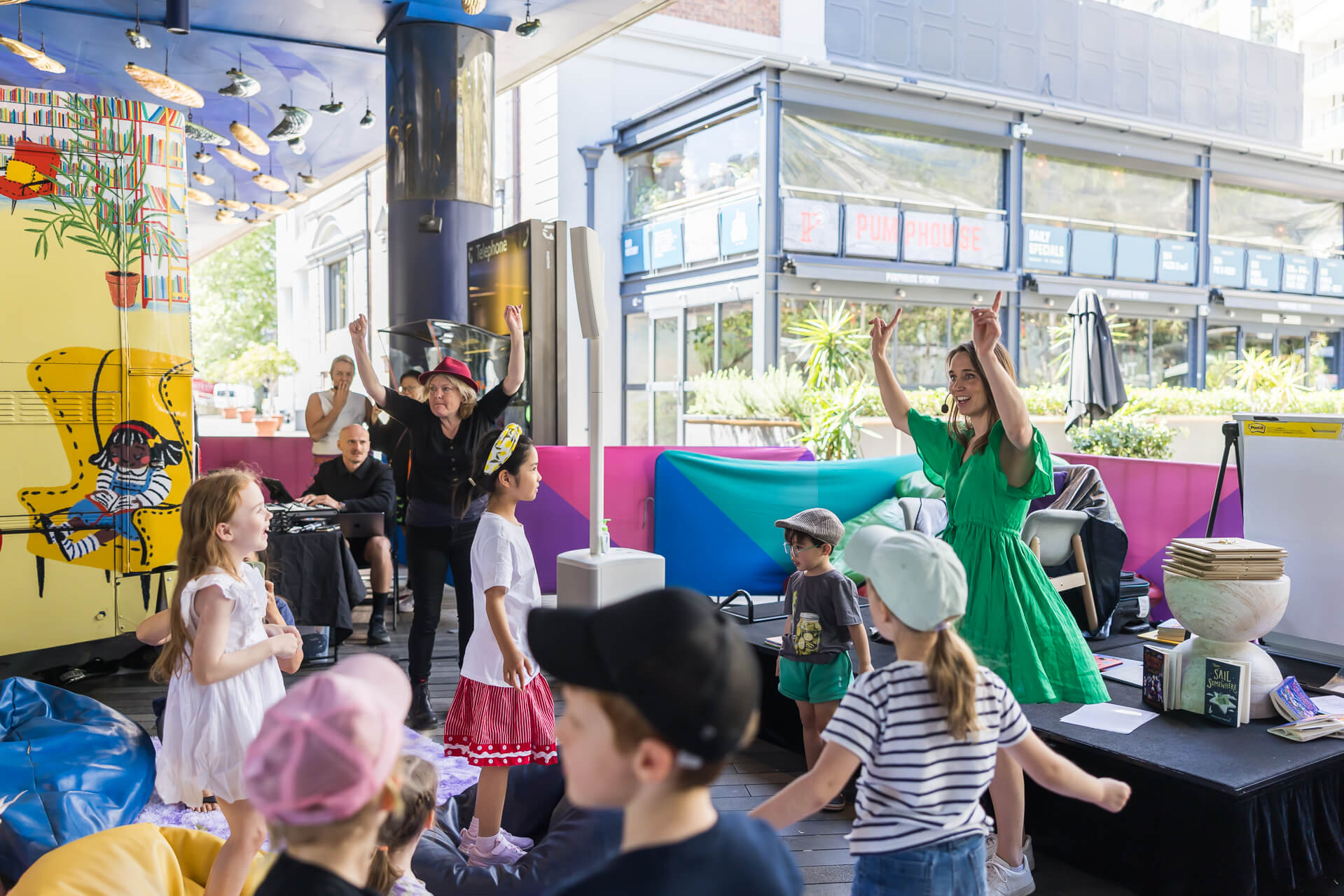 Imagination Station at Pier St Underpass