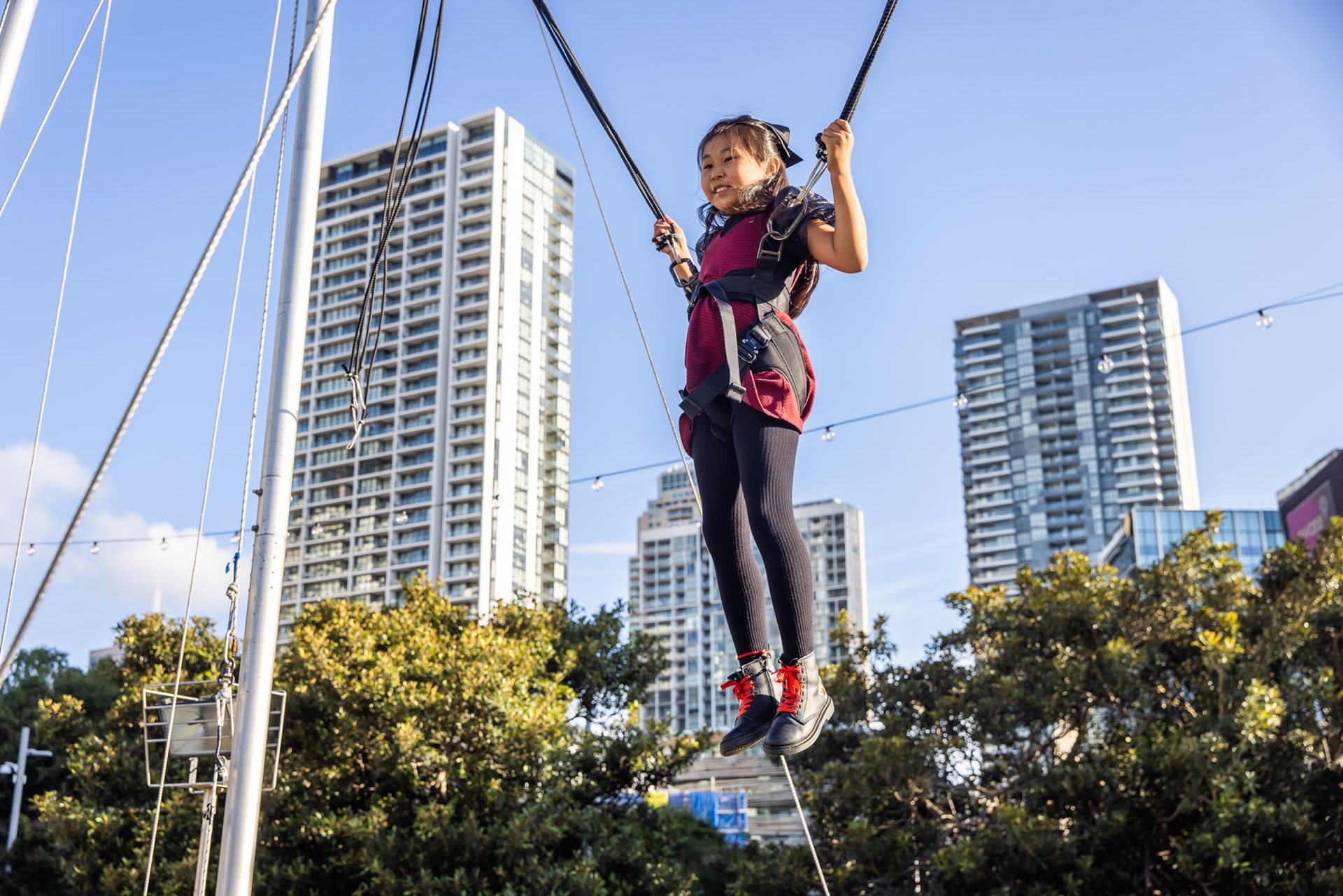 FlyMotion Bungy Trampolining 
