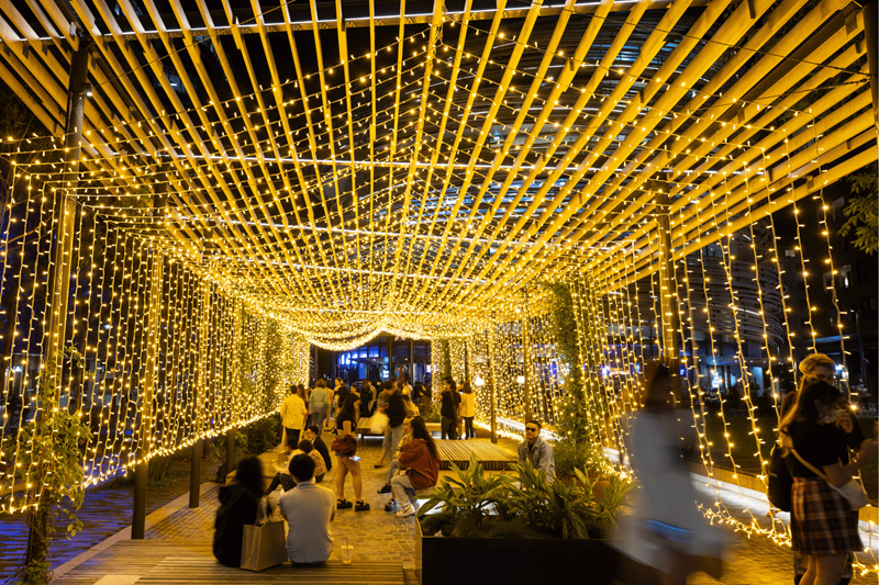 Vivid Sydney Lights Up Darling Square