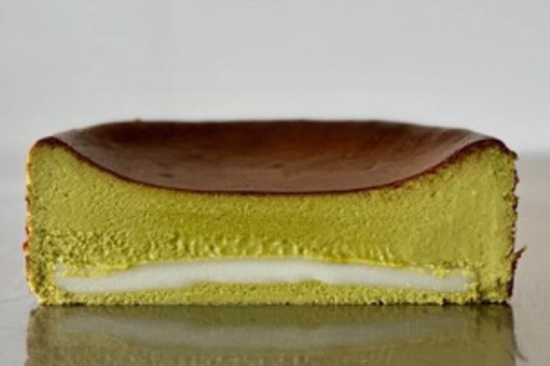 15cenchi Matcha Mochi Basque Cheesecake