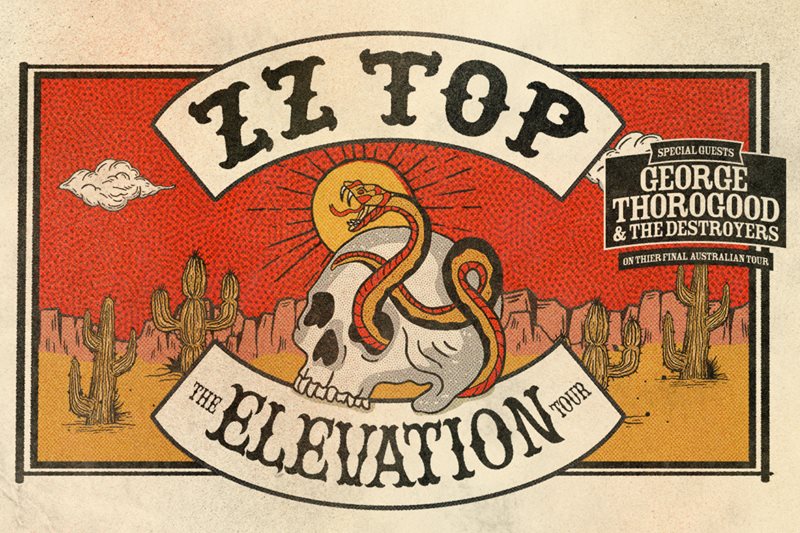 ZZ Top’s 2025 tour hits Australia & NZ